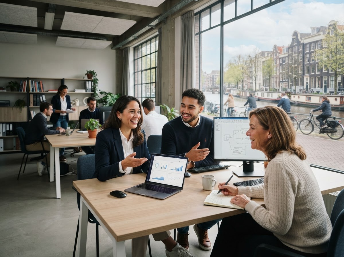Qxfao platform interface met een geconsolideerd portfolio-overzicht van meerdere exchanges